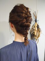 ウィーク 梅田(UiiC)&nbsp;編みおろしお呼ばれヘア・ボブ【uiicumeda sachi】