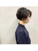 #ツーブロック刈り上げトレンチショート
