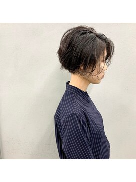 タグ(#tag) #ツーブロック刈り上げトレンチショート