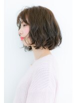 モッズヘア 越谷(mod's hair)&nbsp;シースルー前髪無造作セミウェットウェーブY越谷10代20代30代