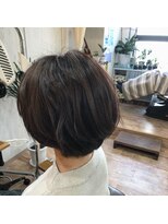 ハウオリ ヘアーワークス(Hauoli hair works)&nbsp;レイヤーボブ×ツヤツヤパープル