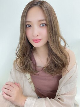 シェルター バイ トウキョウ(Shelter by TOKYO) グレージュ/デジパ/抜け感ヘア/ロングヘア