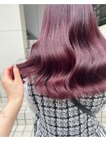 フラム 渋谷(flamme)&nbsp;ブリーチなし◇ボルドーピンク◇