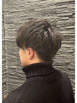 プレミアムバーバー 表参道店(PREMIUM BARBER produce by HIRO GINZA)&nbsp;前下がりマッシュ
