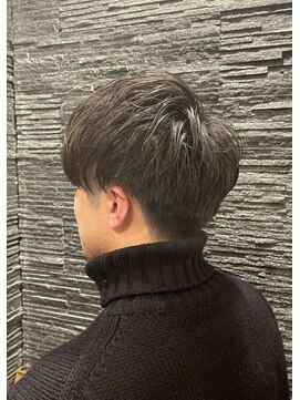 プレミアムバーバー 表参道店(PREMIUM BARBER produce by HIRO GINZA) 前下がりマッシュ