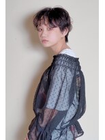 クシュ 所沢東口店(kusyu...) ショート×ニュアンスカラー×ビターショコラ×所沢