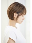 似合わせカット×丸みショート【瀧上丈司】