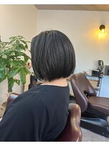 ヌクモリオーガニック(NUKUMORI organic)&nbsp;肩上のナチュラルボブ