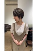 大人気　大人のショートボブ