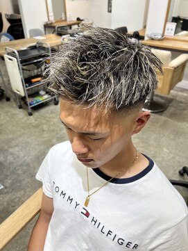 エルオム(EL.HOMME) 【TAKASHI】メッシュジェットモヒカン