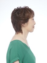 えがお美容室&nbsp;【えがお美容室】50代60代の方に☆大人骨格補正ショート