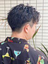 スウェル 船橋店(Swell)&nbsp;ハイライト/マッシュパーマ/ウルフ/波巻き/メンズ