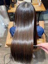 ブローテ ヘアアンドメイク(brote hair&make) 乾かしただけでまとまる^_^髪質改善縮毛矯正