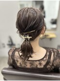 編みおろし/ヘアセット/ヘアアレンジ