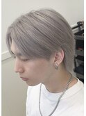 ブリーチ2回シルバーカラー