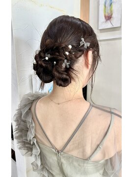 グランジュテ(grandjute) イルミナカラー　ハイライト　白髪ぼかし那覇　カラー