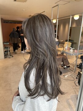 ノラギンザユー(NORA GINZA/U) グレージュハイライト