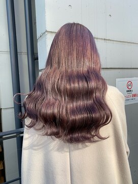 ドットハリス(.Hallis) ブリーチカラー/透明感カラー/ラベンダーグレージュ