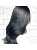 黒髪/ボブルフ/ネビージュ/韓国/ワンレン/盛岡/髪質改善/前髪