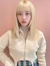カット + エフェクトブリーチ + カラー + バイカルテトリートメント