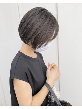 ルーファス メグロ(Ruufus Meguro) ナチュラルひし形ショート|30代・40代の明るめ白髪染め