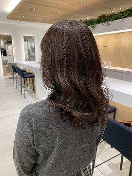 ステアケース 武蔵小杉店(stair:case) セミロング　韓国風パーマ