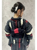 ルミュドゥプレシャス(LEMIEUX de precious) 浴衣×シニヨン