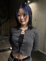 キーチェ 梅田中崎町(keych)&nbsp;レイヤーカット/オリーブベージュ/ブリーチなし/髪質改善/梅田