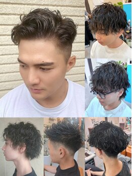 ジャム ヴィ―ボ(JAM Vivo)の写真/【メンズパーマにこだわり!バーバースタイルもお任せ】美眉で完全男マエ!(眉パーマ¥1650※眉カット付)
