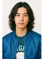 ラレイ ハラジュク(Lalei harajuku)&nbsp;原宿キムタク木村拓哉スパイラルパーマロン毛パーマ平成男子黒髪