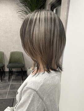 ヘイリー(HAILEY) エフェクトブリーチ/ミルクティーベージュ/デザインカラー