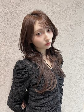 ロンド アンブル 四条烏丸(Lond ambre) 韓国レイヤー/小顔/グレージュ/顔まわり