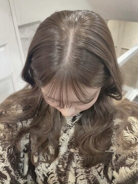 ディモアンド 表参道(Dimo&) x透明感カラー/イメチェン/ホワイトブロンド/外ハネボブ/美髪