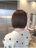 冬の艶髪◎ストレートボブ×髪質改善で小顔美人に