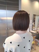 オーガニック リブ 川越(organic+live)&nbsp;冬の艶髪◎ストレートボブ×髪質改善で小顔美人に