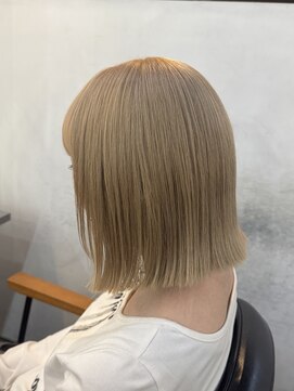 ジュール 池袋(Joule) 切りっぱなしボブ×ミルクティー