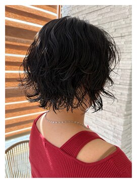 シーバイリリア(siie by LILIA) ボブパーマスタイル◎