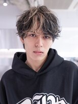 エフエム 明大前(FM)&nbsp;MEN’SHAIR×波巻きツイストスパイラル/シャドウパーマ/メンズ