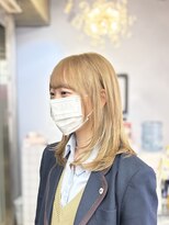 デート 綾瀬店(DATE)&nbsp;1ブリーチ ミルクティー♪