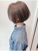 まとまるショートボブ朝楽スタイリング
