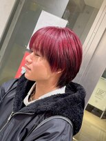 クレア 下北沢(CREA)&nbsp;２０代ブリーチカラー/下北沢/ダブルカラー/レイヤーカット