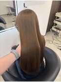 ブリーチなしミルクティーベージュ