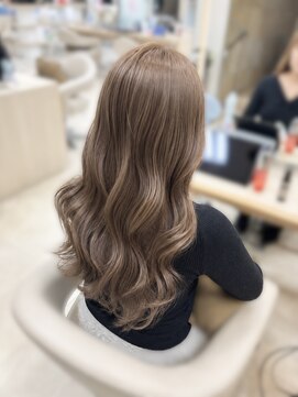 プランタン フォー ヘアー(printemps FOR HAIR) 八重畑担当/ミルクティーベージュ/ワンホンレイヤー