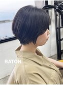 【久保指名　マッシュショート】ショートボブ　20代
