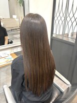 ヘアアンドメイク 心座(hair&make)&nbsp;髪質改善で叶える大人の艶髪ロング