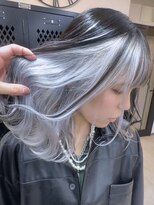 イエナ 渋谷(IENA)&nbsp;★グレージュハンサムショートケアブリーチカラーツートンカラー