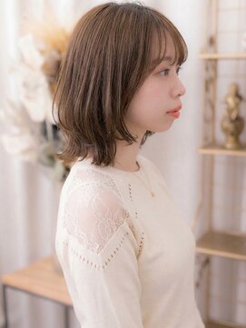 カバーヘアアンドスパ ブリス 浦和(COVER HAIR&SPA bliss) ローライトカラーシースルーバングくびれレイヤーミディ20代h5