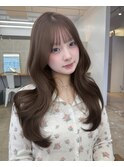ブリーチなしダブルカラー×レイヤーカット