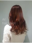 Ail style　フェミニティピンクアッシュ