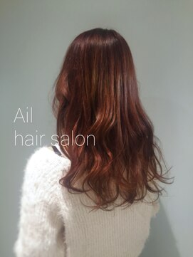 エイル(Ail) Ail style　フェミニティピンクアッシュ